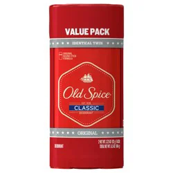 Old Spice Classic Original Deodorant 3.25 oz Twin