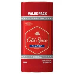 Old Spice Classic Original Deodorant 3.25 oz Twin