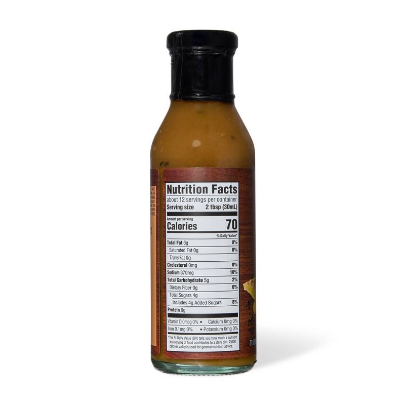 slide 2 of 5, Asian Sesame Vinaigrette - 11.8 fl oz - Good & Gather™, 11.8 fl oz