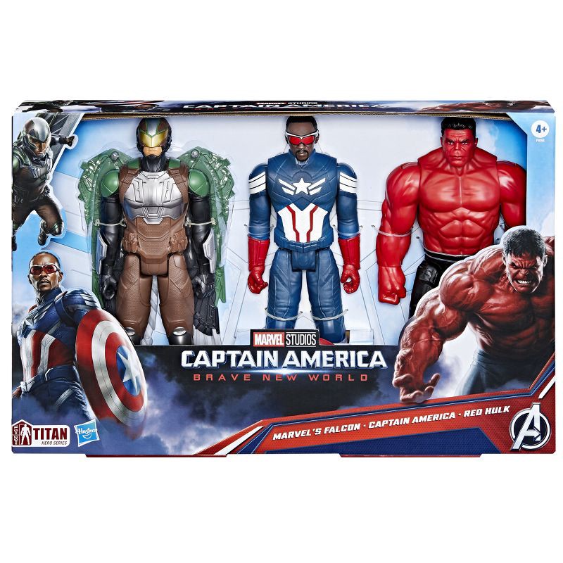 slide 4 of 5, Marvel Avengers Captain America: Brave New World Titan Hero Series Multipack, 1 ct