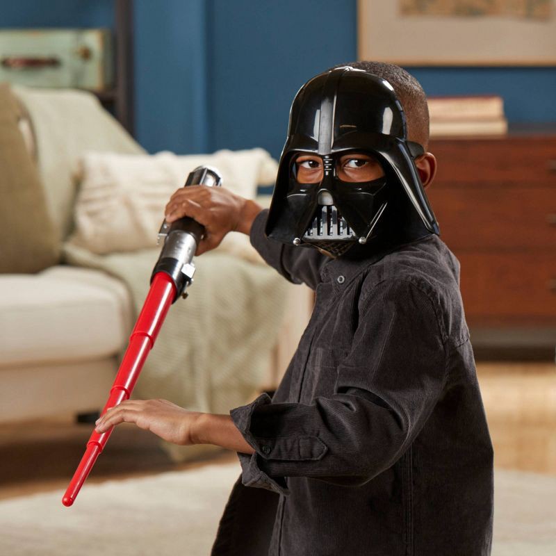 slide 12 of 13, Hasbro Star Wars Darth Vader Action Figure with Role Play Mask, Science Fiction Toy for Ages 5+, 1 ct