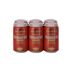 Saint Arnold Brewing Strawberry Kiwi Cider - 6pk/12 fl oz Cans