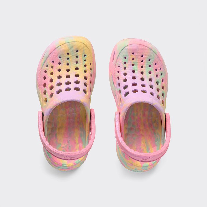 slide 3 of 4, Joybees Toddler Harper Slip-On Clog - 8-9: Solid EVA Ankle Strap Sandals, Non-Marking Sole, 1 ct