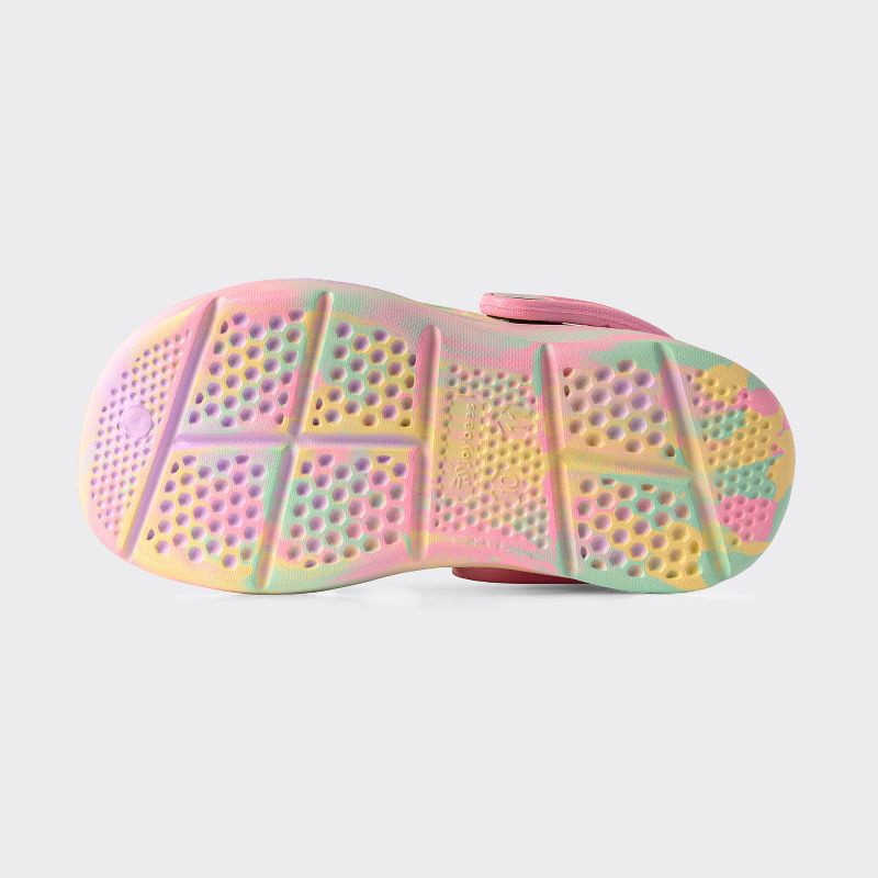 slide 4 of 4, Joybees Toddler Harper Slip-On Clog - 8-9: Solid EVA Ankle Strap Sandals, Non-Marking Sole, 1 ct