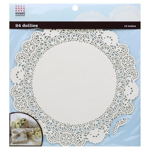 slide 1 of 1, Good Cook Sweet Creations Doilies, 12 Inches, 12 in