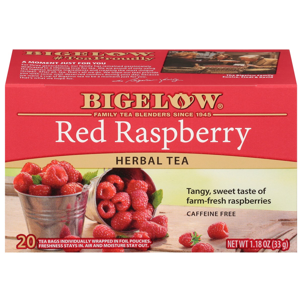 slide 1 of 13, Bigelow Herbal Tea, 20 ct