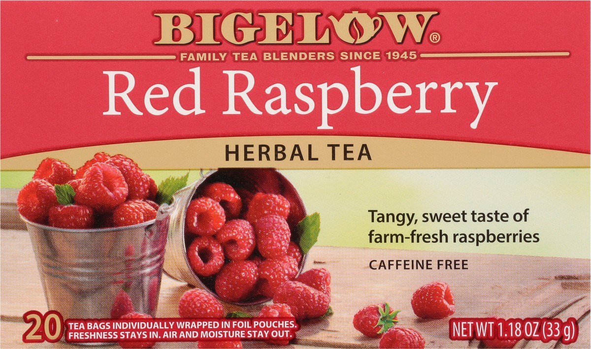 slide 11 of 13, Bigelow Tea Raspberry Herb - 20 ct, 20 ct