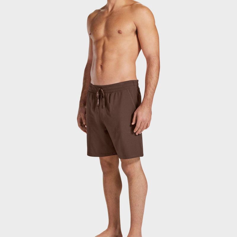 slide 3 of 5, Pair of Thieves Men's Super Soft Lounge Pajama Shorts - Dark Brown M, 1 ct