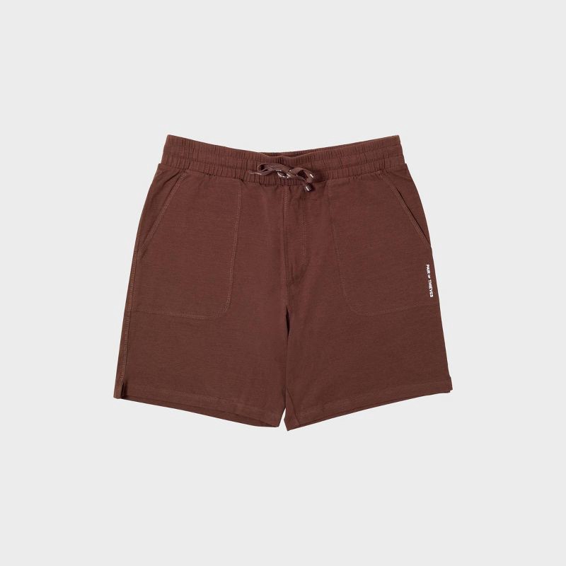 slide 5 of 5, Pair of Thieves Men's Super Soft Lounge Pajama Shorts - Dark Brown M, 1 ct