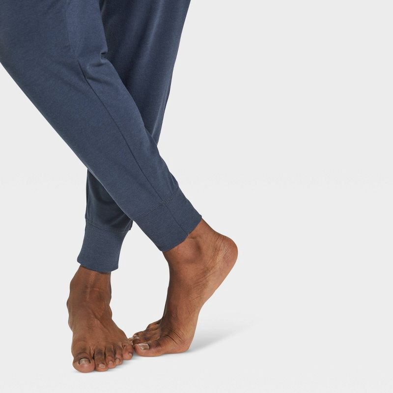 slide 12 of 12, Pair of Thieves Men's Super Soft Pajama Pants - Denim Blue M: Midweight Jersey, Adjustable Waistband, 1 ct