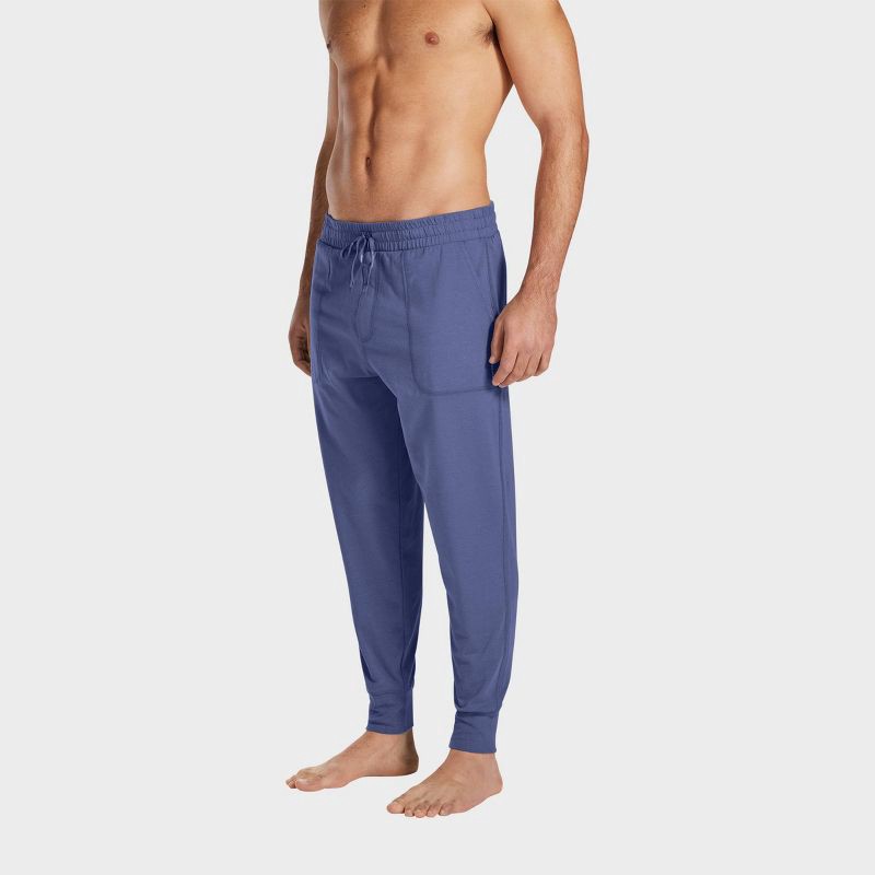 slide 9 of 12, Pair of Thieves Men's Super Soft Pajama Pants - Denim Blue XL: Jersey, Adjustable Waistband, Pockets, 1 ct