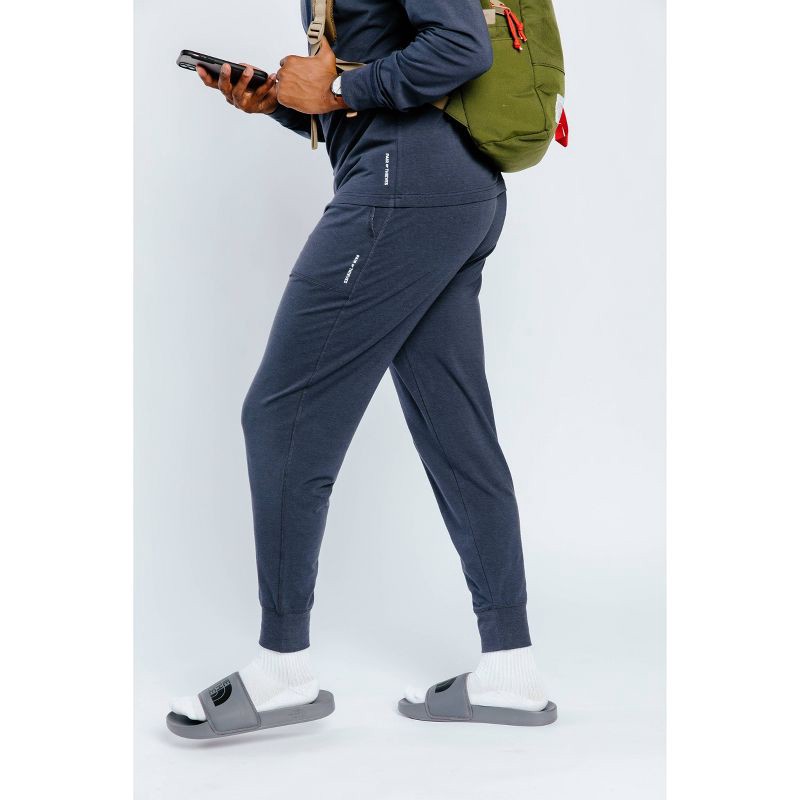 slide 6 of 12, Pair of Thieves Men's Super Soft Pajama Pants - Denim Blue XL: Jersey, Adjustable Waistband, Pockets, 1 ct