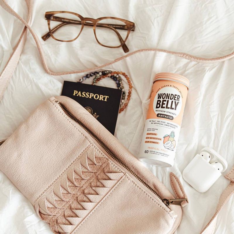 slide 8 of 9, Wonderbelly 1000mg Tropical Fruit Antacid - 60ct, 60 ct; 1000 mg