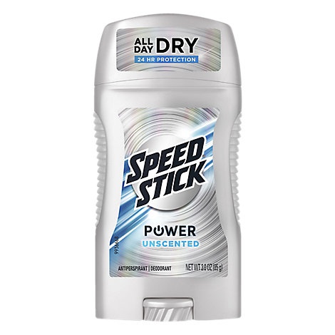 slide 1 of 1, Speed Stick Antiperspirant Deodorant Unscented, 3 oz