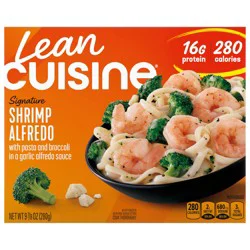 Lean Cuisine Shrimp Alfredo, Frozen Meals, Frozen Lunch, Shrimp Dinner