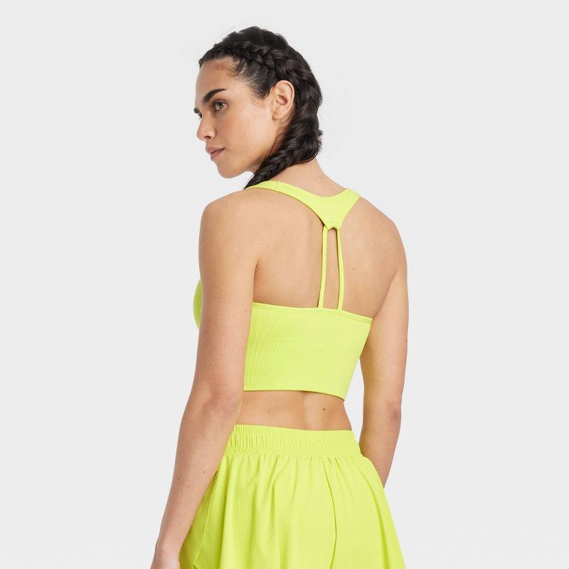 Women's Seamless Racerback Bra - JoyLab™ Lime Green XS