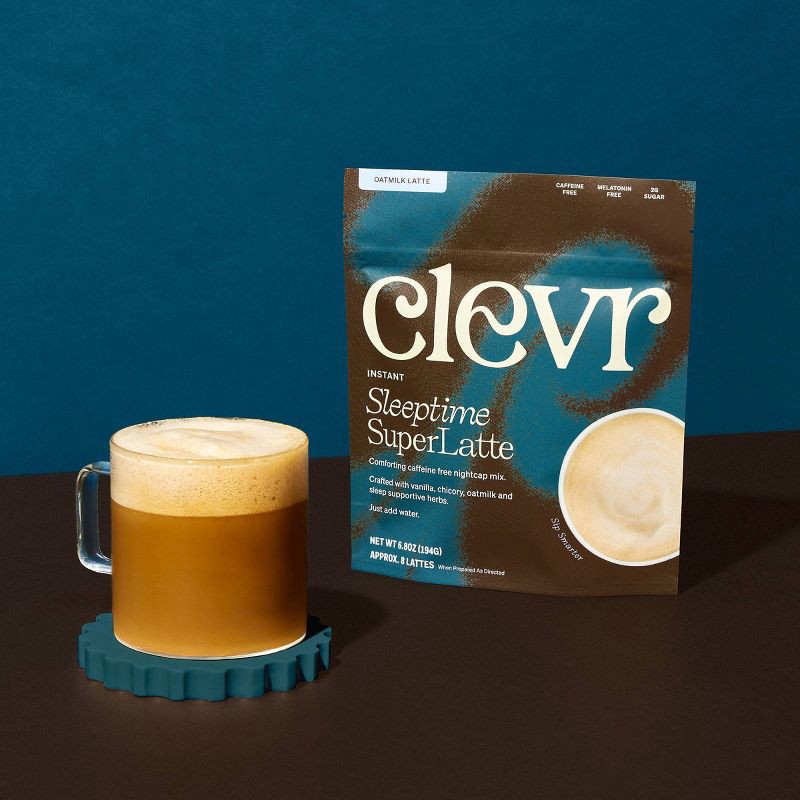 slide 2 of 5, Clevr Blends Clevr Sleeptime Superlatte - 6.8oz, 6.8 oz