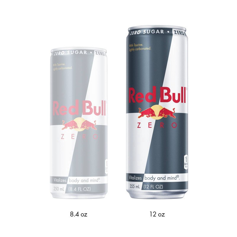 slide 8 of 56, Red Bull Zero Sugar Energy Drink 12 fl oz, 12 oz