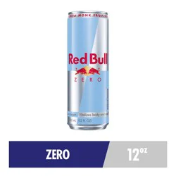 Red Bull Zero Energy Drink, 12 fl. oz. can, with 114mg Caffeine, Taurine & B Vitamins