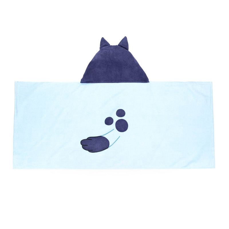 slide 2 of 5, Bluey Kids' Hooded Towel, 1 ct