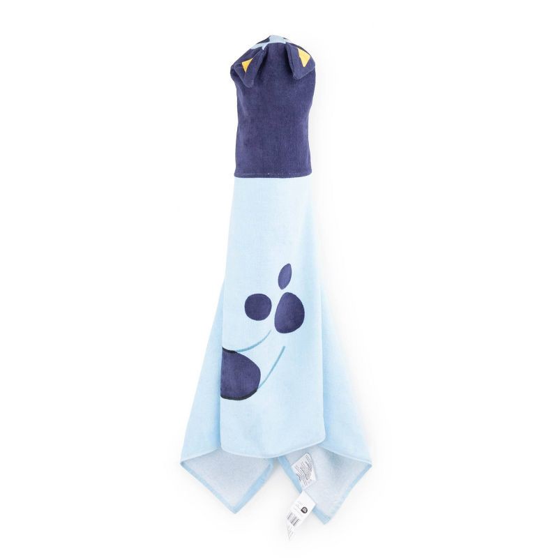 slide 5 of 5, Bluey Kids' Hooded Towel, 1 ct