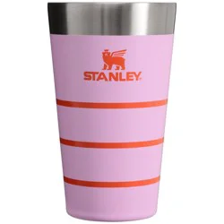 Stanley 16 oz Stainless Steel Stacking Pint Amethyst Striped