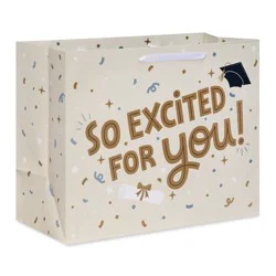 American Greetings Graduation Large Gift Bag 'so Excited for You'