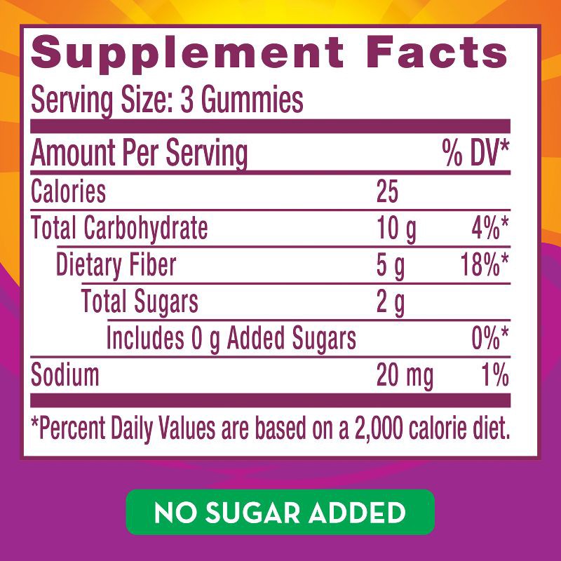 slide 2 of 11, Metamucil Kids' Fiber Gummies - 72ct, 72 ct