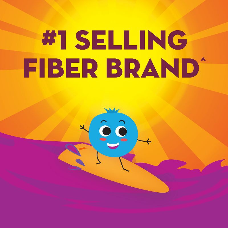 slide 6 of 11, Metamucil Kids' Fiber Gummies - 72ct, 72 ct