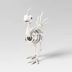 10.5" Chicken Skeleton Halloween Decorative Prop - Hyde and EEK! Boutique™