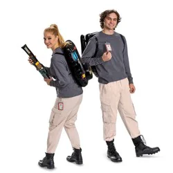 Sony Pictures Ghostbusters: Frozen Empire Kids' and Adult Halloween Accessory Kit One Size Fits Most: Includes Badge, Wand, Proton Pack