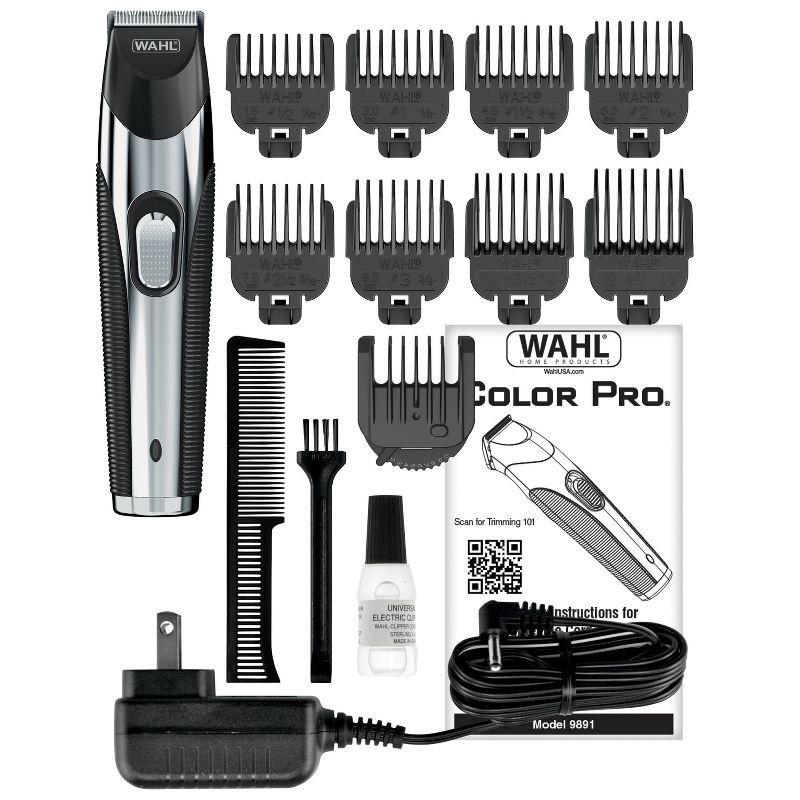 slide 3 of 4, Wahl Cord/Cordless Rechargeable Electric Beard Hair Trimmer for Men with 19 Cutting Lengths, 1 ct