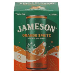Jameson Orange Spritz Cocktail 4 - 355 ml Cans