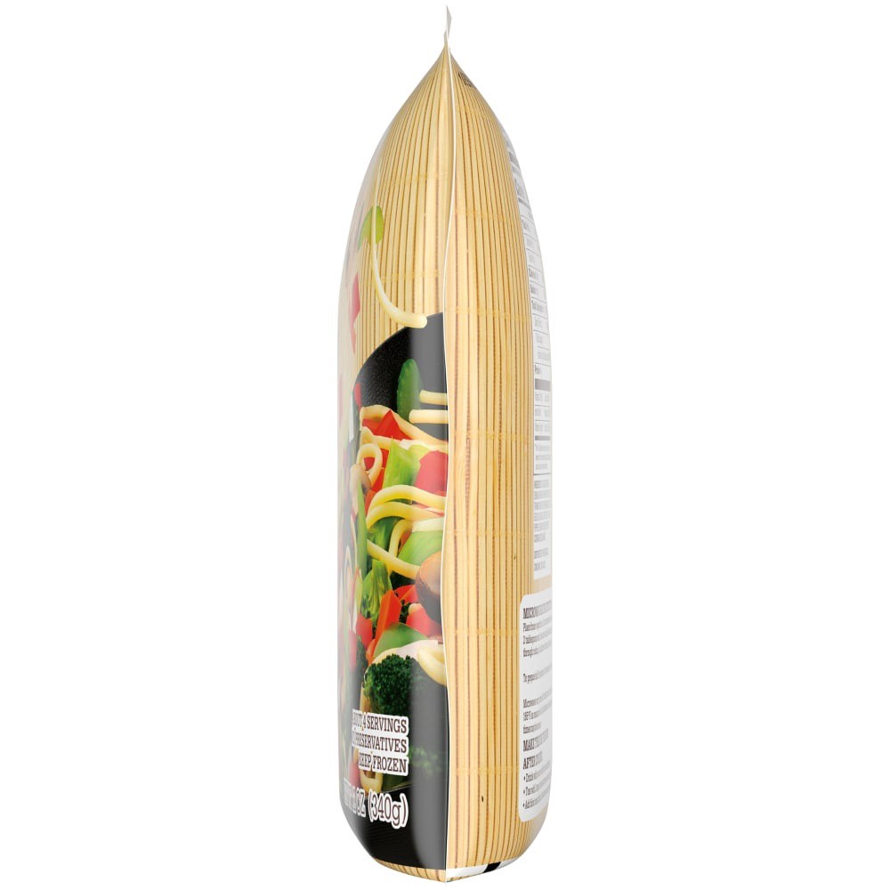 slide 3 of 3, Kroger Meal-Ready Sides Stir-Fry Vegetables With Noodles, 12 oz