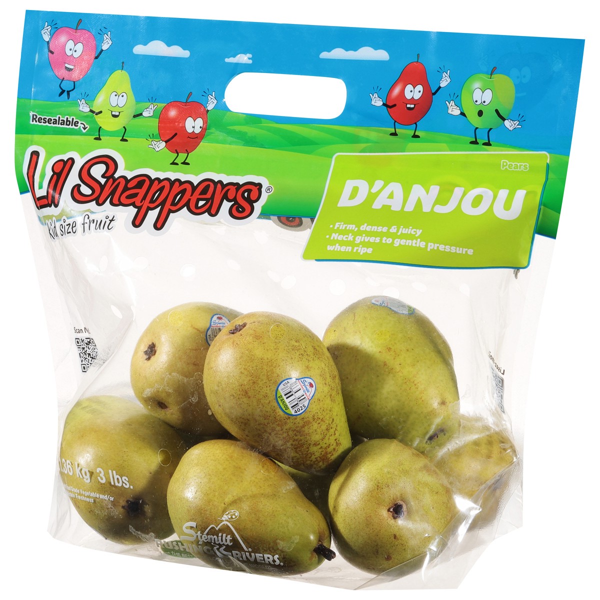 slide 5 of 10, Stemilt Lil Snappers Pears Kid Size Fruit 3 lb, 3 lb