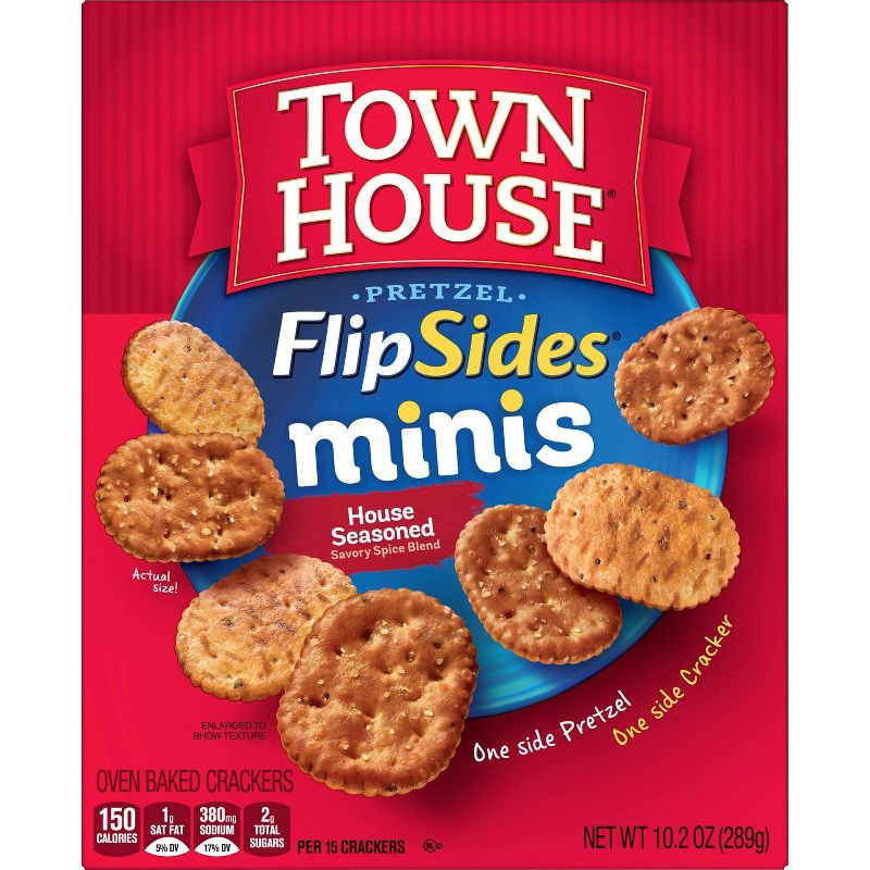 slide 2 of 6, Town House Flipsides Minis Classic Seasoned - 10.2oz, 10.2 oz