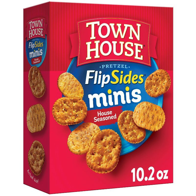 slide 1 of 6, Town House Flipsides Minis Classic Seasoned - 10.2oz, 10.2 oz