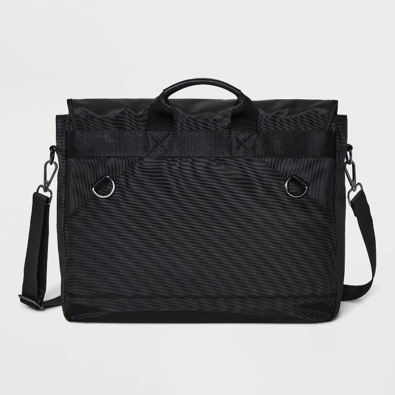 slide 6 of 6, Men's Messenger Bag - Goodfellow & Co™ Black, 1 ct