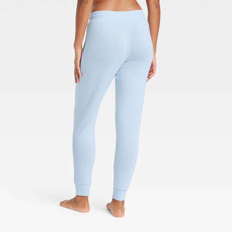 Women's Perfectly Cozy Lounge Jogger Pants - Stars Above Blue M 1 ct