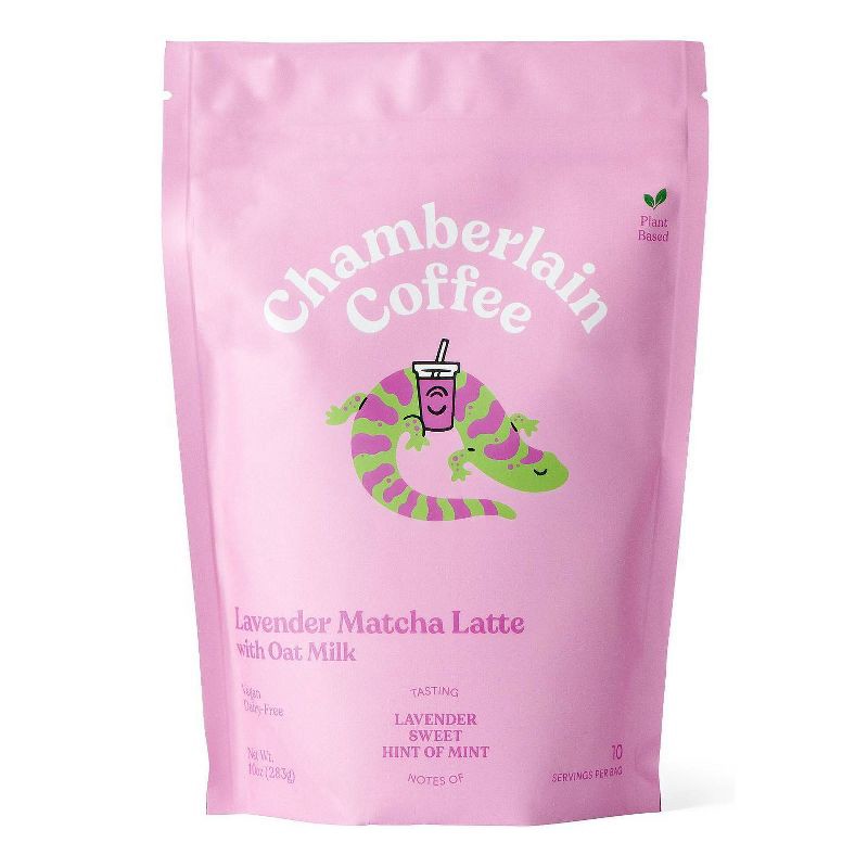 slide 1 of 4, Chamberlain Coffee Lavender Matcha Latte with Oatmilk - 10oz, 10 oz