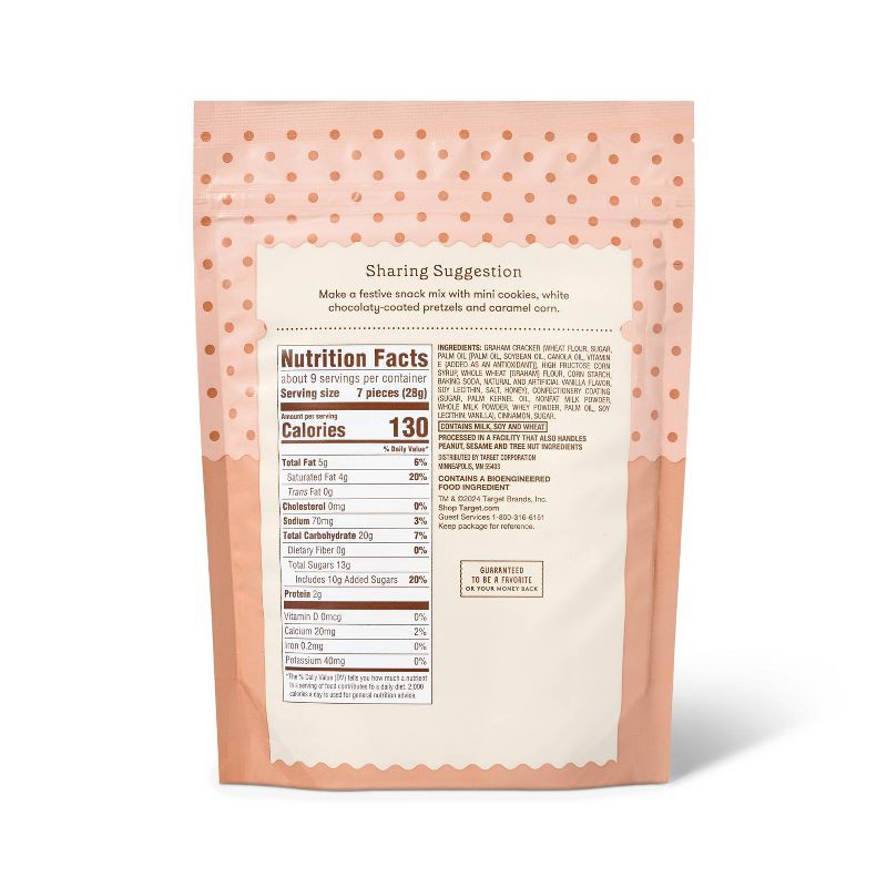 slide 2 of 2, Cinnamon & Sugar White Fudge Covered Mini Grahams - 8.5oz - Favorite Day™, 8.5 oz