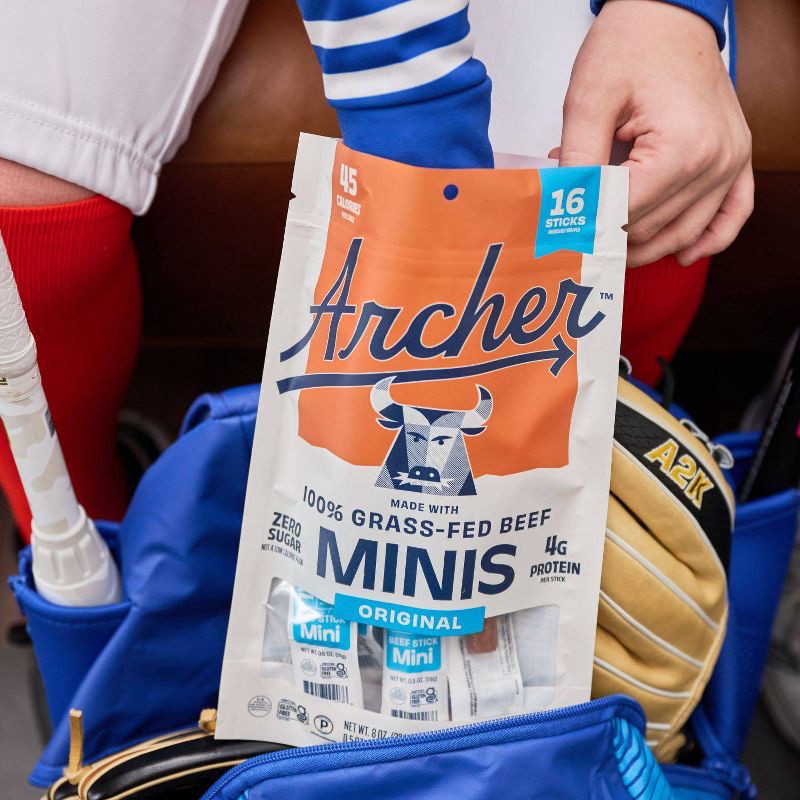 slide 7 of 7, Archer Jerky Country Archer Original Beef Mini Sticks - 16ct/8oz, 16 ct; 8 oz