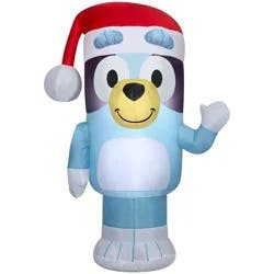 3.5' Disney Bluey in Santa Hat Christmas Indoor/Outdoor Lighted Inflatable