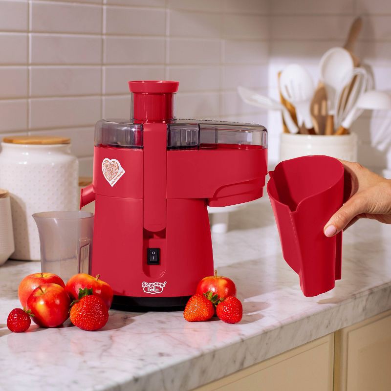 slide 7 of 10, So Yummy by bella Mini Juicer Red, 1 ct