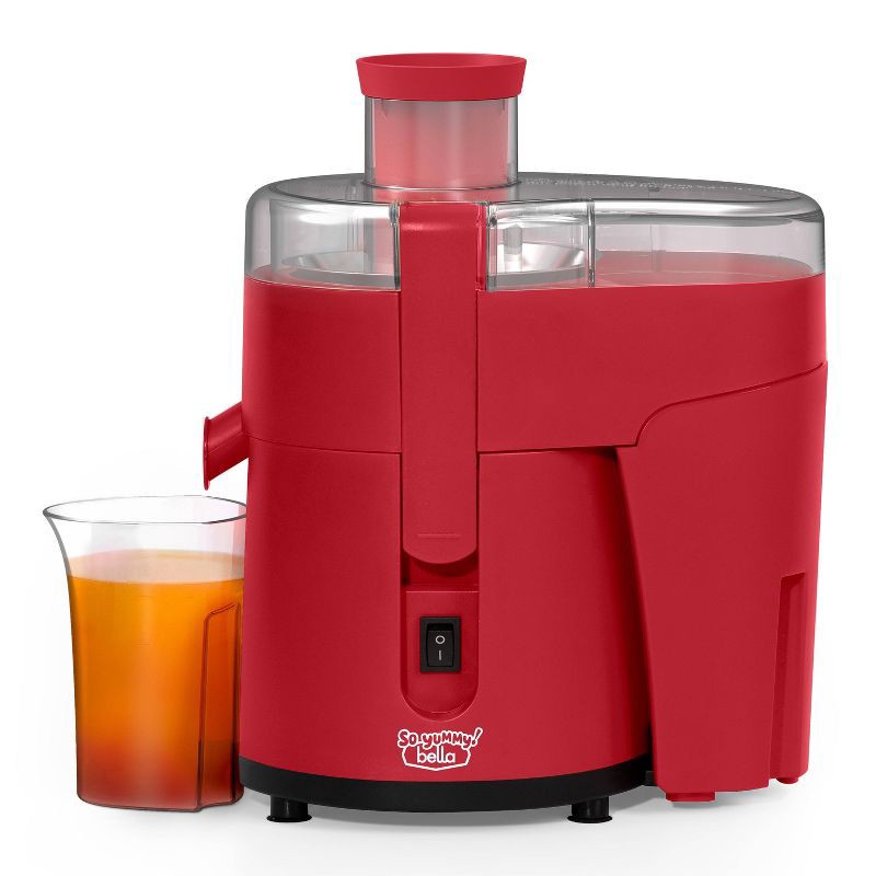 slide 6 of 10, So Yummy by bella Mini Juicer Red, 1 ct