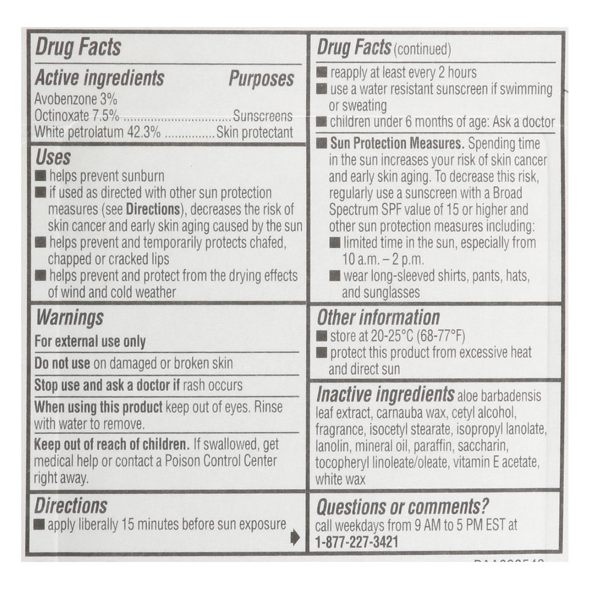 slide 5 of 11, ChapStick Moisturizer Original Lip Balm Tubes - 0.15 Oz (Pack of 3), 0.45 oz