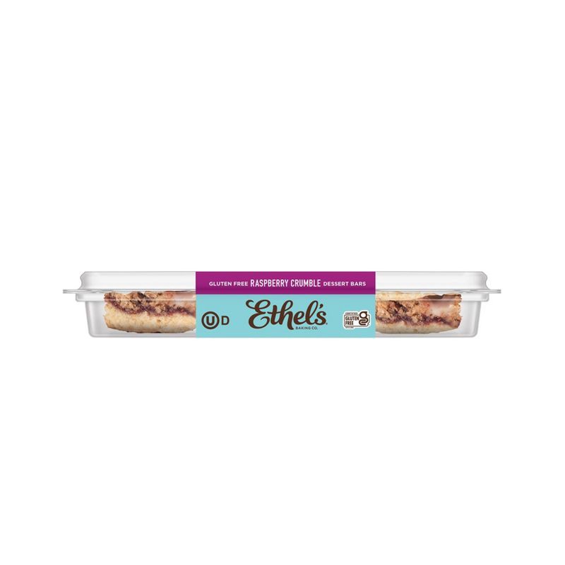 slide 3 of 5, Ethel's Baking Co. Gluten Free Raspberry Crumble Dessert Bar - 6oz/4ct, 4 ct; 6 oz