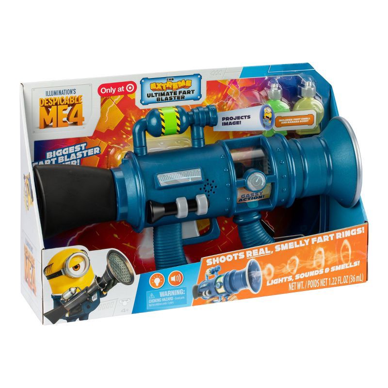 slide 9 of 15, Despicable Me 4 Extreme Ultimate Fart Blaster Toy, 1 ct