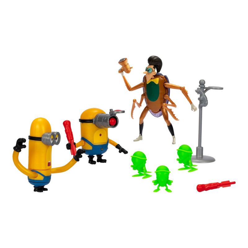 slide 6 of 9, Moose Toys Despicable Me 4 Mega Minions vs Maxime Action Figure Set, 1 ct