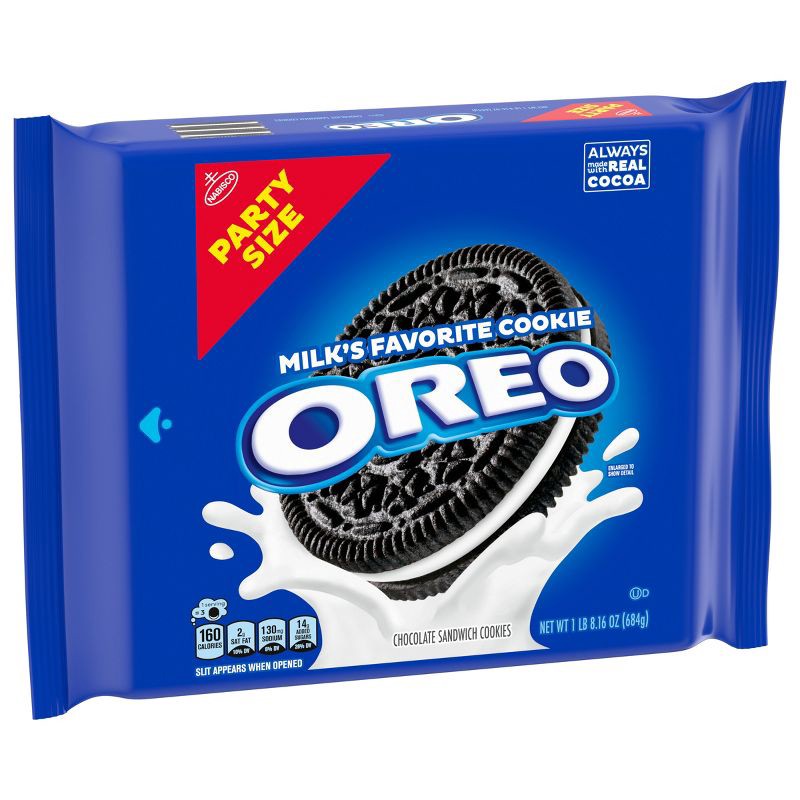 slide 7 of 13, Oreo Original Cookies Party Size - 24.16oz, 24.16 oz